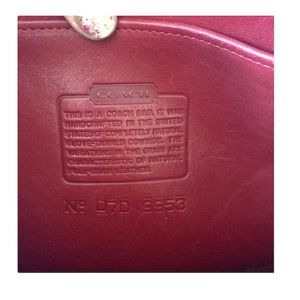 Red Coach purse